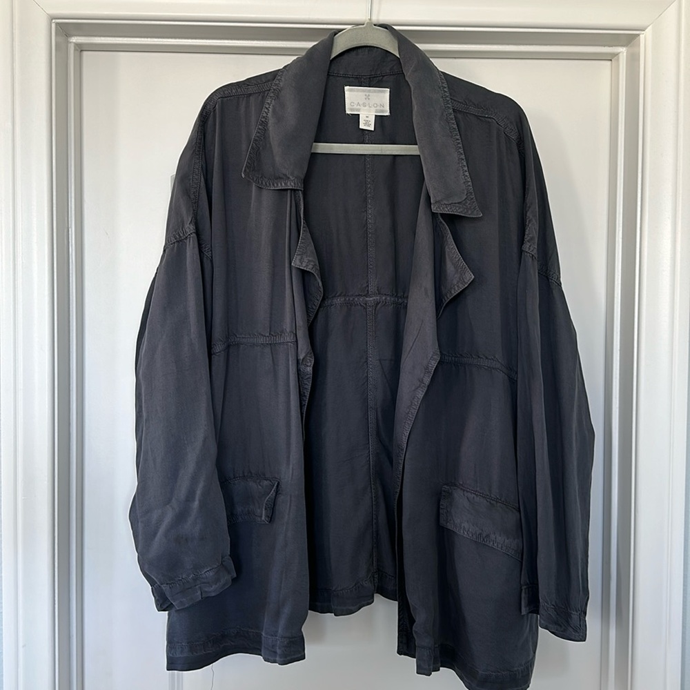 Caslon motto jacket